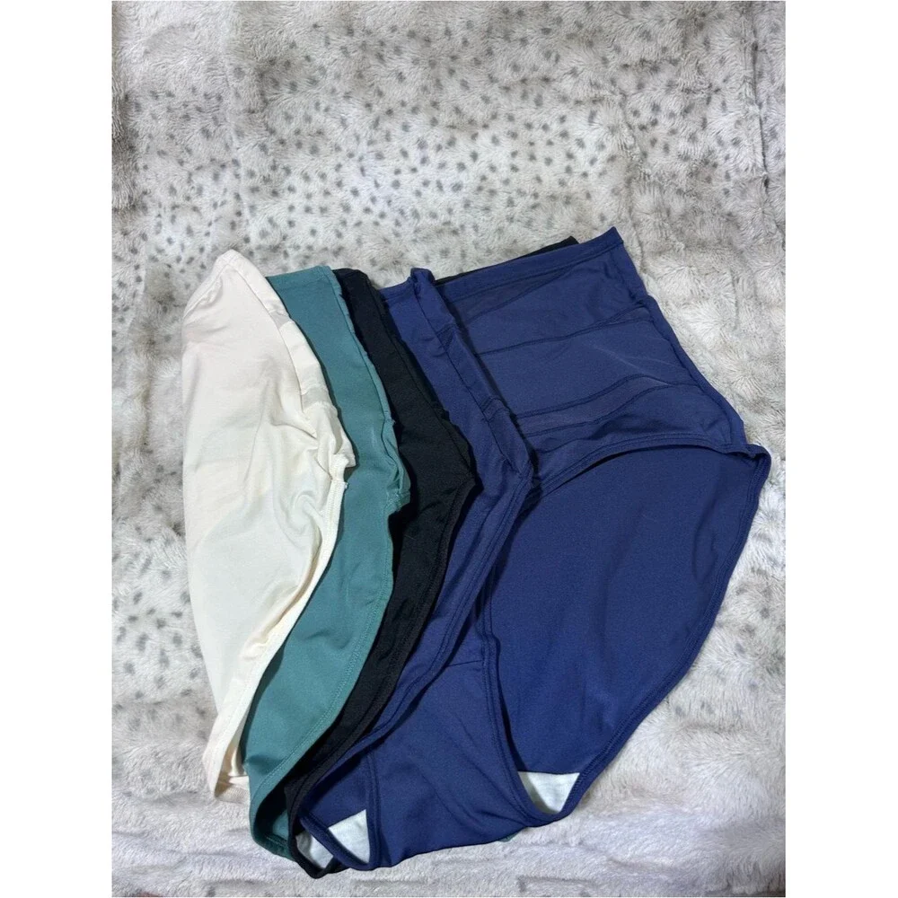 Quasti 4 pack NWT High-Waist Shaping Briefs Mesh 3X Plus NWT